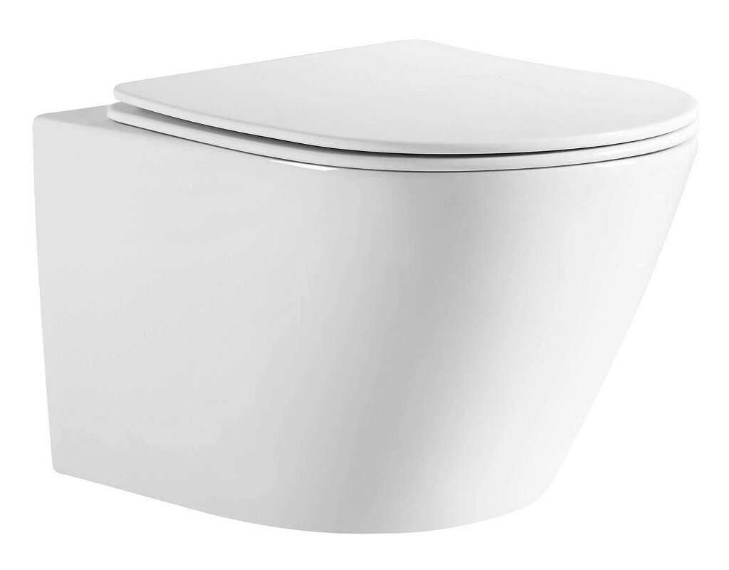 Изображение товара Подвесной унитаз Aquatek Либерти AQ1999T-00 безободковый с системой Торнадо