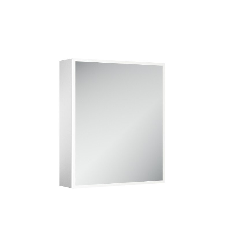 Изображение товара Зеркальный шкаф Sancos Evoke SC8060, 60 см, LED подсветка, бесконтактное управление, серый