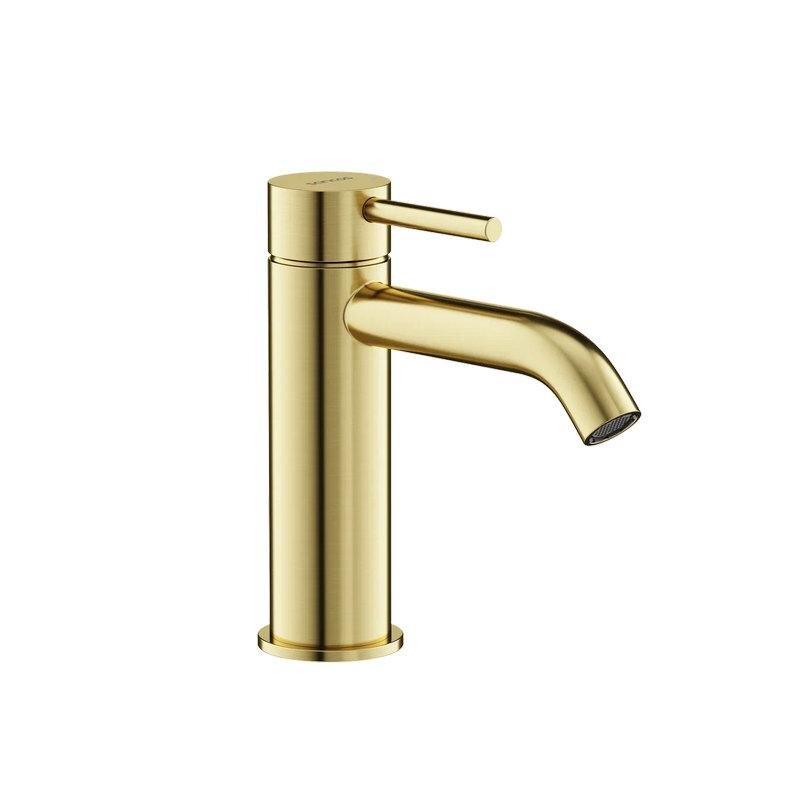 Изображение товара Смеситель для раковины Sancos Etna SC9001BG, PVD золото брашированное Изображение товара Смеситель для раковины Sancos Etna SC9001BG, PVD золото брашированное