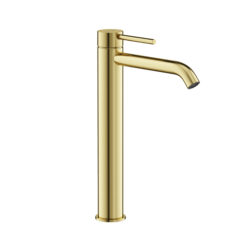 Изображение товара Смеситель для раковины Sancos Etna SC9002BG, золото брашированное