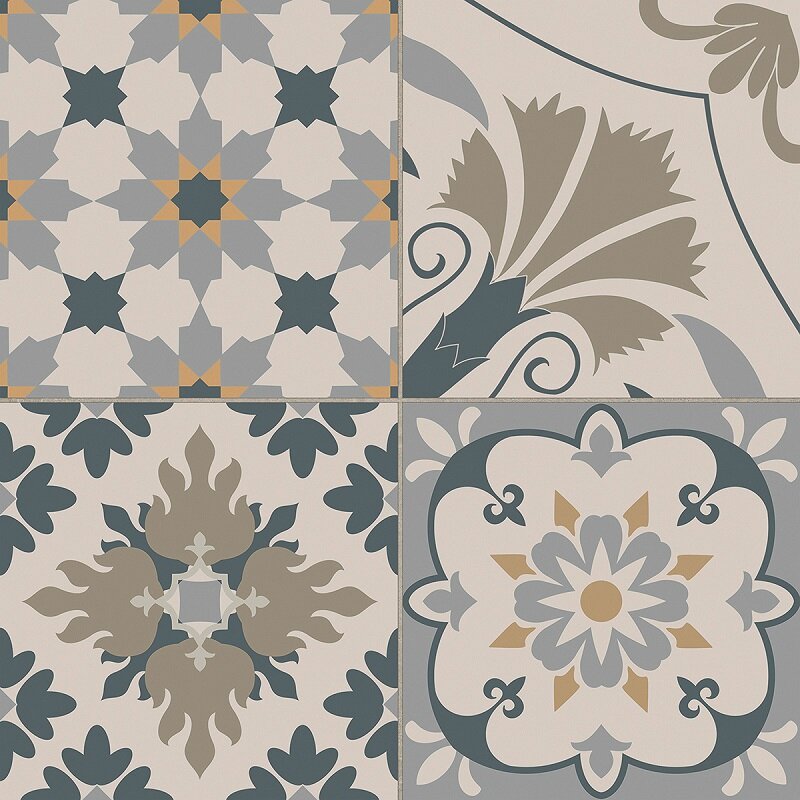 Изображение товара Керамогранит Estima City Jam JA02 70241 40.5x40.5 см синий матовый для пола и стен