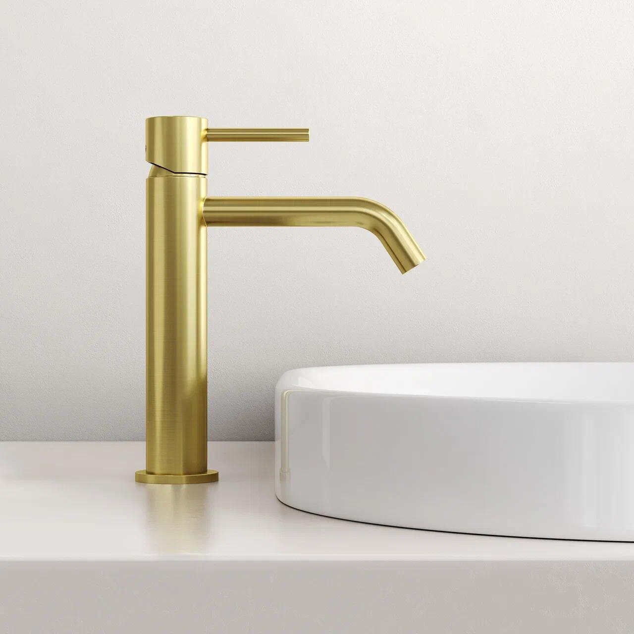 Изображение товара Смеситель Sancos Etna SC9003BG PVD золото брашированное