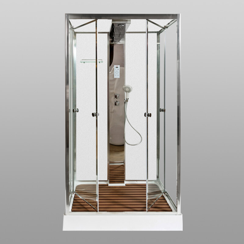 Изображение товара Современная душевая кабина AvaCan Z122MT с гидромассажем и тропическим душем 120x90 см