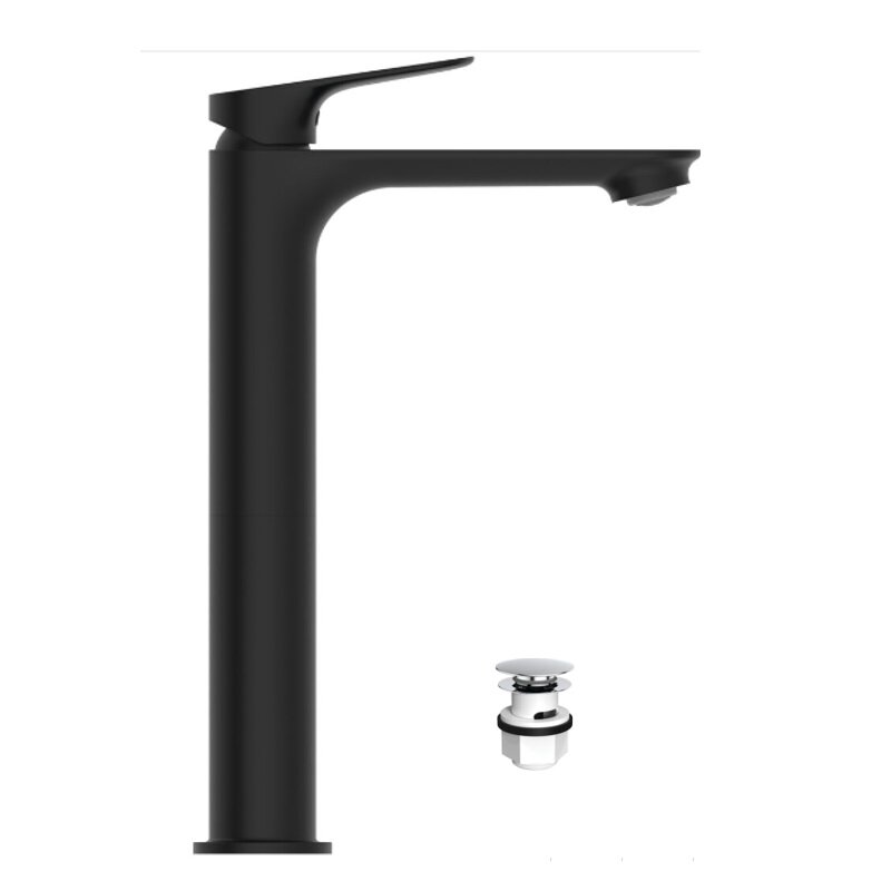 Изображение товара Смеситель для раковины Ideal Standard CeraLife O BE013XG, с донным клапаном Click, черный матовый Изображение товара Смеситель для раковины Ideal Standard CeraLife O BE013XG, с донным клапаном Click, черный матовый