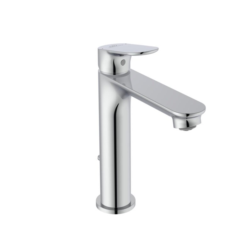 Изображение товара Смеситель для раковины Ideal Standard CeraLife O BE120AA, с металлическим донным клапаном, хром