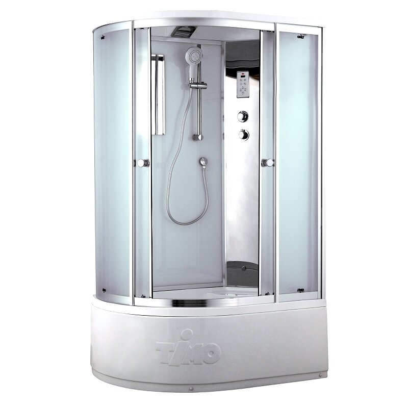 Изображение товара Душевая кабина Timo Comfort Clean Glass 120x85 см с тропическим душем Изображение товара Душевая кабина Timo Comfort Clean Glass 120x85 см с тропическим душем