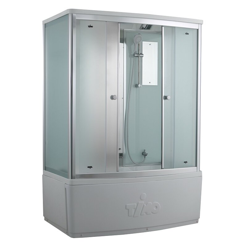 Изображение товара Душевая кабина Timo Comfort Fabric Glass T-8850F-T-STUN 150 x 88 см