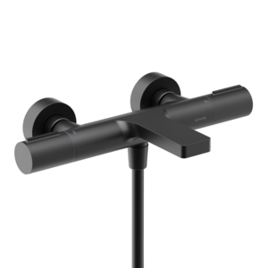 Изображение товара Смеситель Sancos Etna SC9006MB, для ванны и душа, термостатический, черный матовый