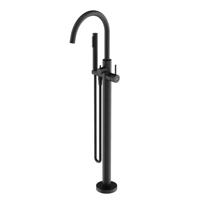 Изображение товара Смеситель Sancos Etna SC9009MB для ванны черный матовый с душевым гарнитуром