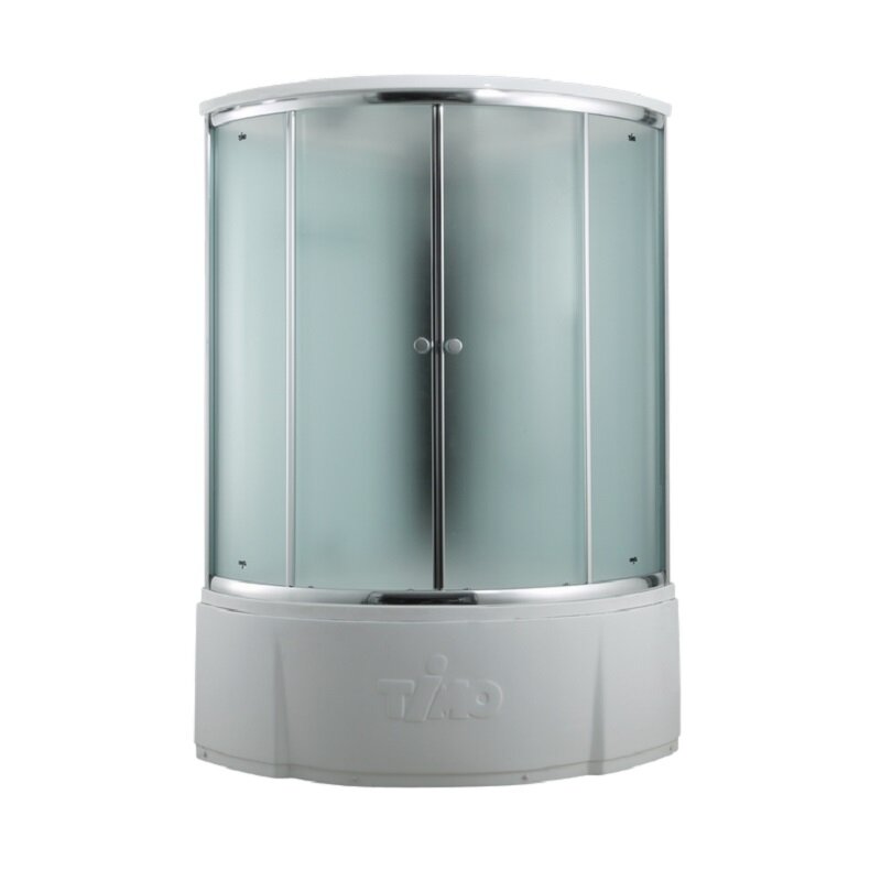 Изображение товара Душевая кабина Timo Comfort Fabric Glass 150x150 см хамам гидромассаж стекло матовое