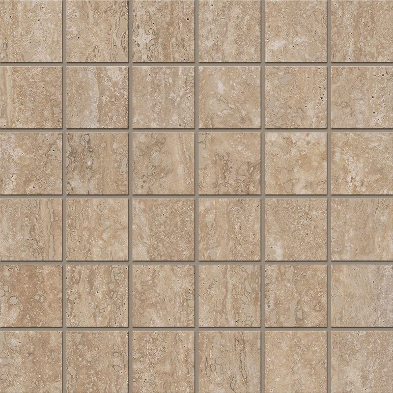 Изображение товара Мозаика Estima City Stride RE03 30x30 см тёмно-бежевого цвета Изображение товара Мозаика Estima City Stride RE03 30x30 см тёмно-бежевого цвета