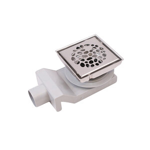 Изображение товара Душевой трап Plumberia Selection PS Stones 13x13 см из нержавеющей стали