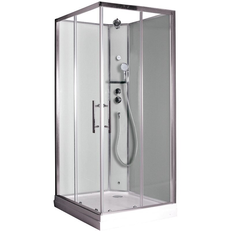 Изображение товара Душевая кабина Timo Premium ILMA109-roof-109-T-STILMA-T-CH/C 90x90 см стекло прозрачное