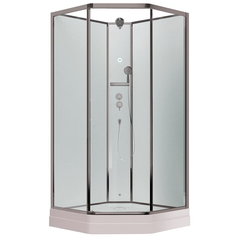 Изображение товара Душевая кабина Timo Premium ILMA709 с хамам, 100x100 см, стекло прозрачное