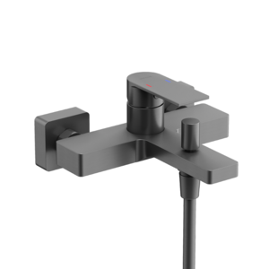 Изображение товара Смеситель для ванны и душа Sancos Studio SC9018GG вороненая сталь