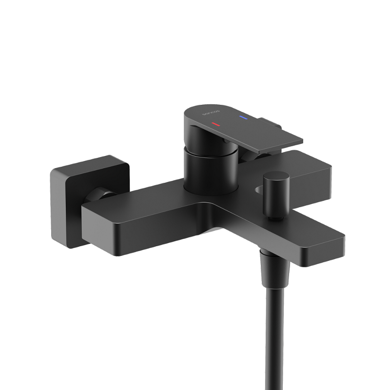 Изображение товара Смеситель для ванны и душа Sancos Studio SC9018MB черный матовый Изображение товара Смеситель для ванны и душа Sancos Studio SC9018MB черный матовый