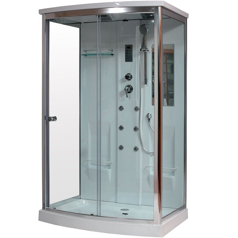 Изображение товара Душевая кабина Timo Lux T-7715-T-STUN-T-CH/C 120x90 см хамам гидромассаж стул гарантия