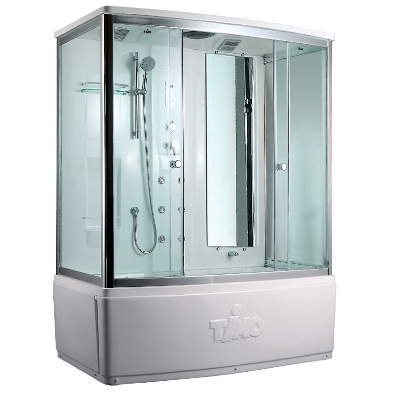 Изображение товара Душевая кабина Timo Lux T-7770-T-STUN 170x90 см с хамам, гидромассажем и сауной