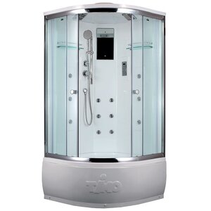 Изображение товара Душевая кабина Timo Lux T-7790-T-STUN, 90 x 90 см, стекло прозрачное, профиль хром, хамам