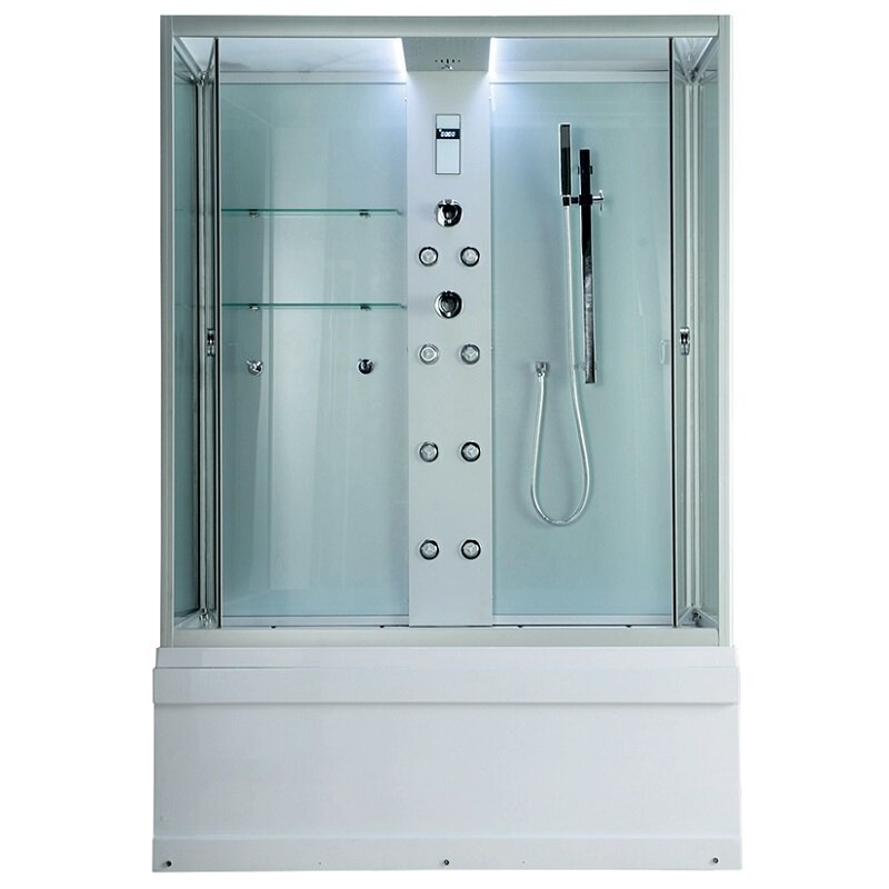 Изображение товара Душевая кабина Timo Lux TL-1505-T-STUN 148x82 см гидромассаж тропический душ