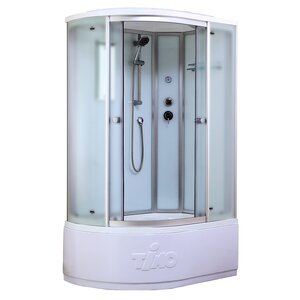 Изображение товара Душевая кабина Timo Standart T-6620SFL-T-STUN/T-6620SFR-T-STUN, 120 x 85 см, левая/правая, стекло матовое, профиль хром, хамам