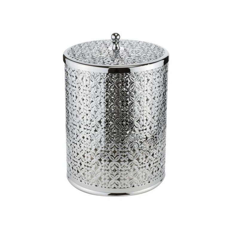 Изображение товара Корзина для мусора Migliore Complementi 24256, хром, объем 5 л