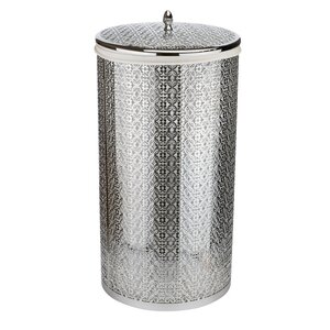 Изображение товара Корзина для мусора Migliore Complementi 24738, ажурная, 44 л, хром