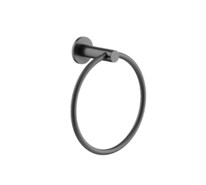Изображение товара Полотенцедержатель-кольцо Sancos Base SC9029GG 18 см вороненая сталь