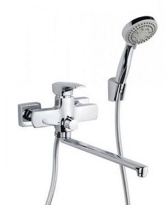 Изображение товара Смеситель Paini Angel ANCR112P20LMKM для ванны и душа с душевым гарнитуром, хром