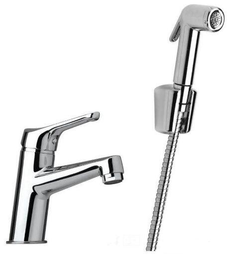 Изображение товара Смеситель Paini Bios 05CR205/574 для раковины с гигиеническим душем, хром