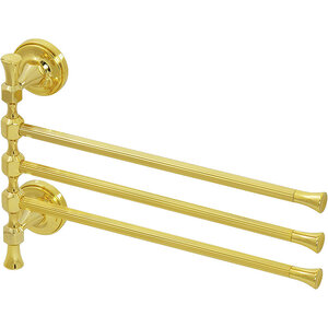 Изображение товара Миллиор Цель золото полотенцедержатель 35 см настенный Fortuna 27678