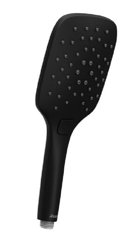 Изображение товара Душевая лейка Ravak 958.20 3 режима, черный матовый, 12 см, EasyClean