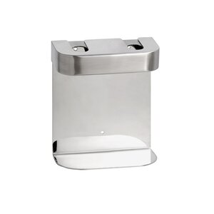 Изображение товара Держатель для дозатора мыла Bemeta 146109435 двойной хром матовый настенный