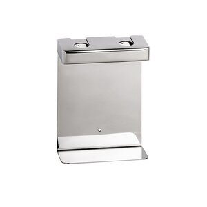 Изображение товара Двойной держатель для дозатора мыла из нержавеющей стали с монтажом на стену