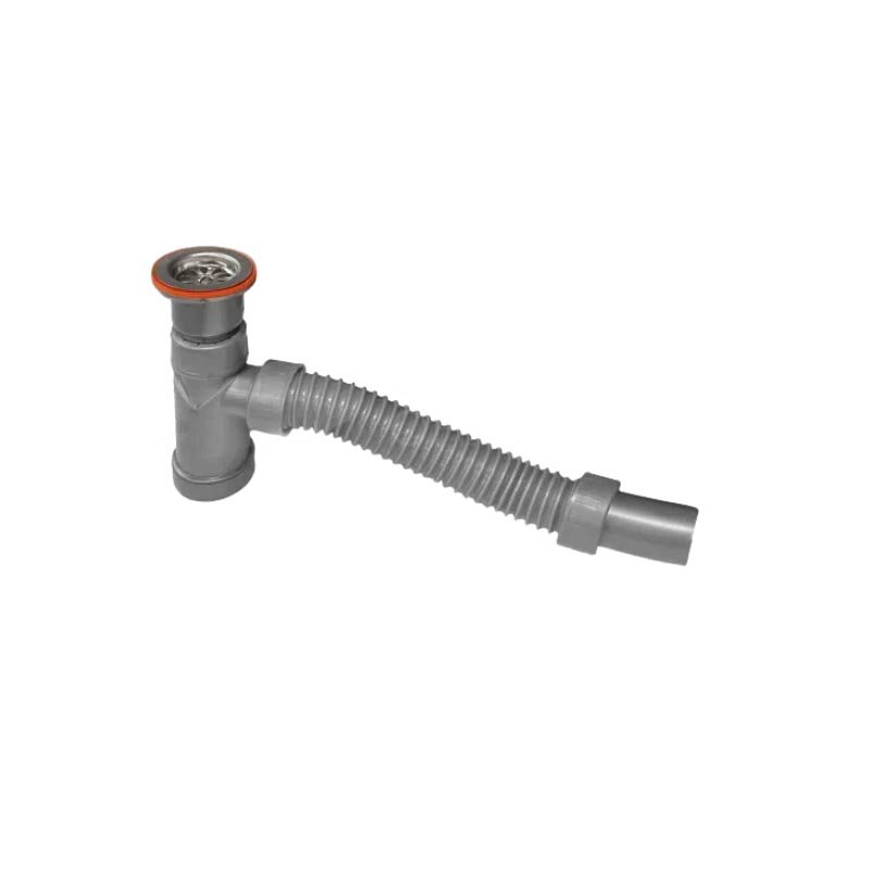 Изображение товара Сифон для раковины Bettoserb 125310 гофрированный полипропилен регулируемый