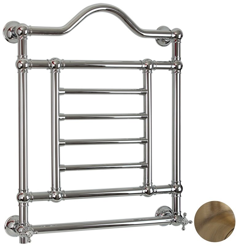 Изображение товара Migliore Edward DX ML.EDW-EL.501 — электрический полотенцесушитель, бронза, 60x80 см