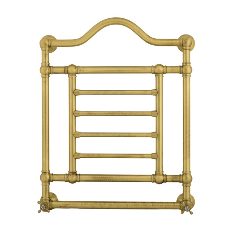 Изображение товара Полотенцесушитель Migliore Edward ML.EDW-EL.500.BR 60 x 80 см - бронза, провод слева