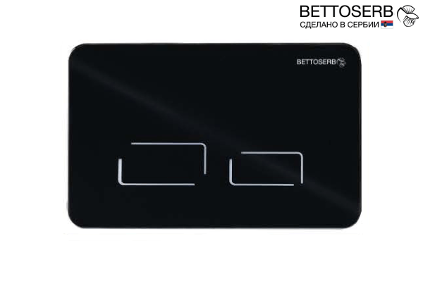 Изображение товара Клавиша смыва Bettoserb Sensorio 40006491 сенсорная черная