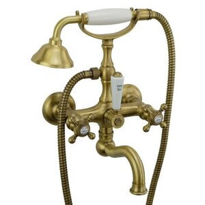 Изображение товара Модель Migliore Arcadia 18378 - бронзовый двухзахватный смеситель для ванны и душа