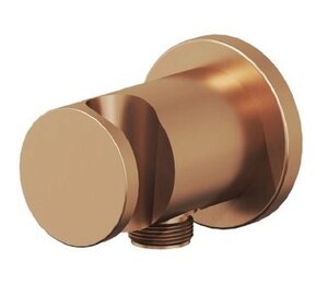 Изображение товара Шланговое подключение Ravak 706.60RGB, X07P708 с держателем, розовое золото матовое