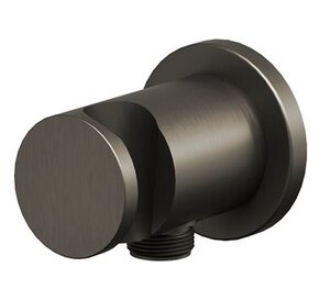 Изображение товара Шланговое подключение Ravak 706.20GB с держателем графит матовый 6x7.8 см