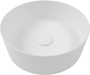 Изображение товара Раковина Hatria Happy Hour Y1VG01, диаметр 44 см, фаянс, накладная, белая