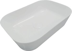 Изображение товара Накладная раковина Hatria Happy Hour Y2A001, 55 см, белая, фаянс