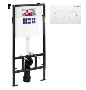 Изображение товара Инсталляция Bettoserb Sava Slim Superior SES40006466, с клавишей Cool белая