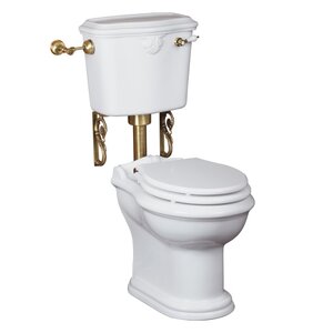 Изображение товара Напольный унитаз Migliore Impero 31145, с бачком на низкой трубе под ручку слива, бронза