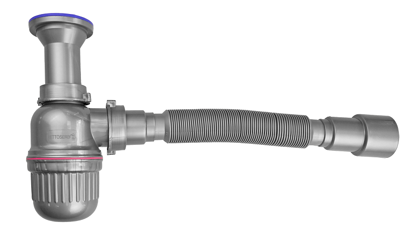 Изображение товара Сифон для раковины Bettoserb 125321 с регулировкой высоты