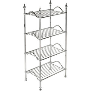 Изображение товара Полка напольная Migliore Mirella 26627 хром / Высокое качество и стиль