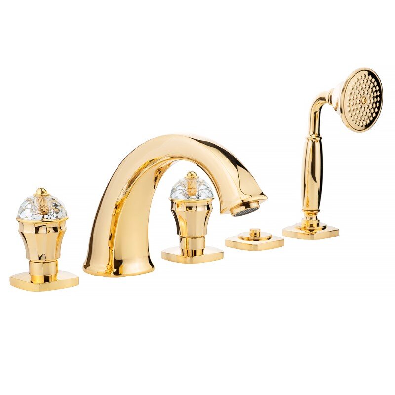 Изображение товара Migliore Korona 27322: смеситель ванна/душ, золото, 5 лет гарантии Изображение товара Migliore Korona 27322: смеситель ванна/душ, золото, 5 лет гарантии