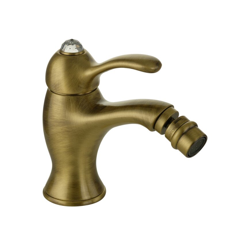 Изображение товара Смеситель Migliore Lem Swarovski для биде бронза однорычажный Италия