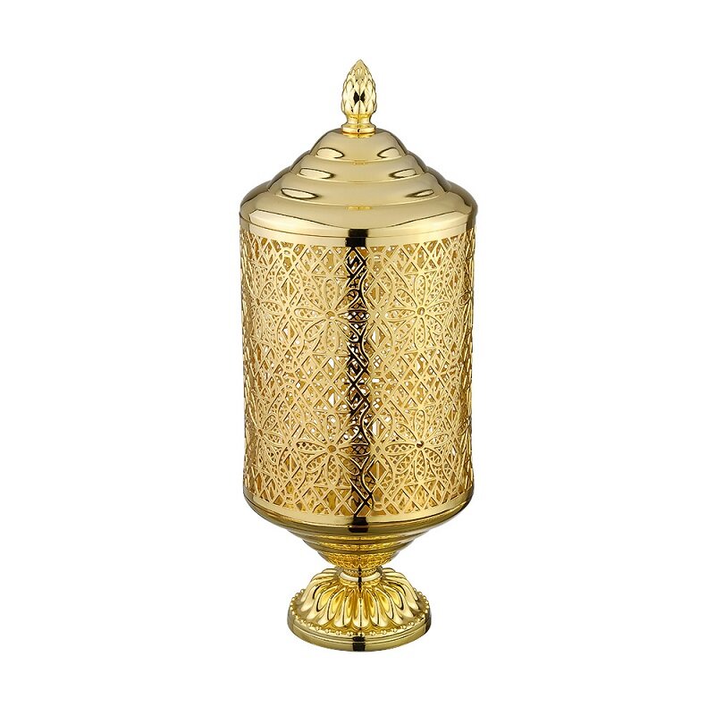 Изображение товара Баночка настольная Migliore Luxor 26160, золотая латунь